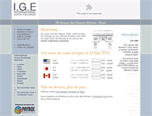 Tablet Screenshot of internationalgroupexchange.com